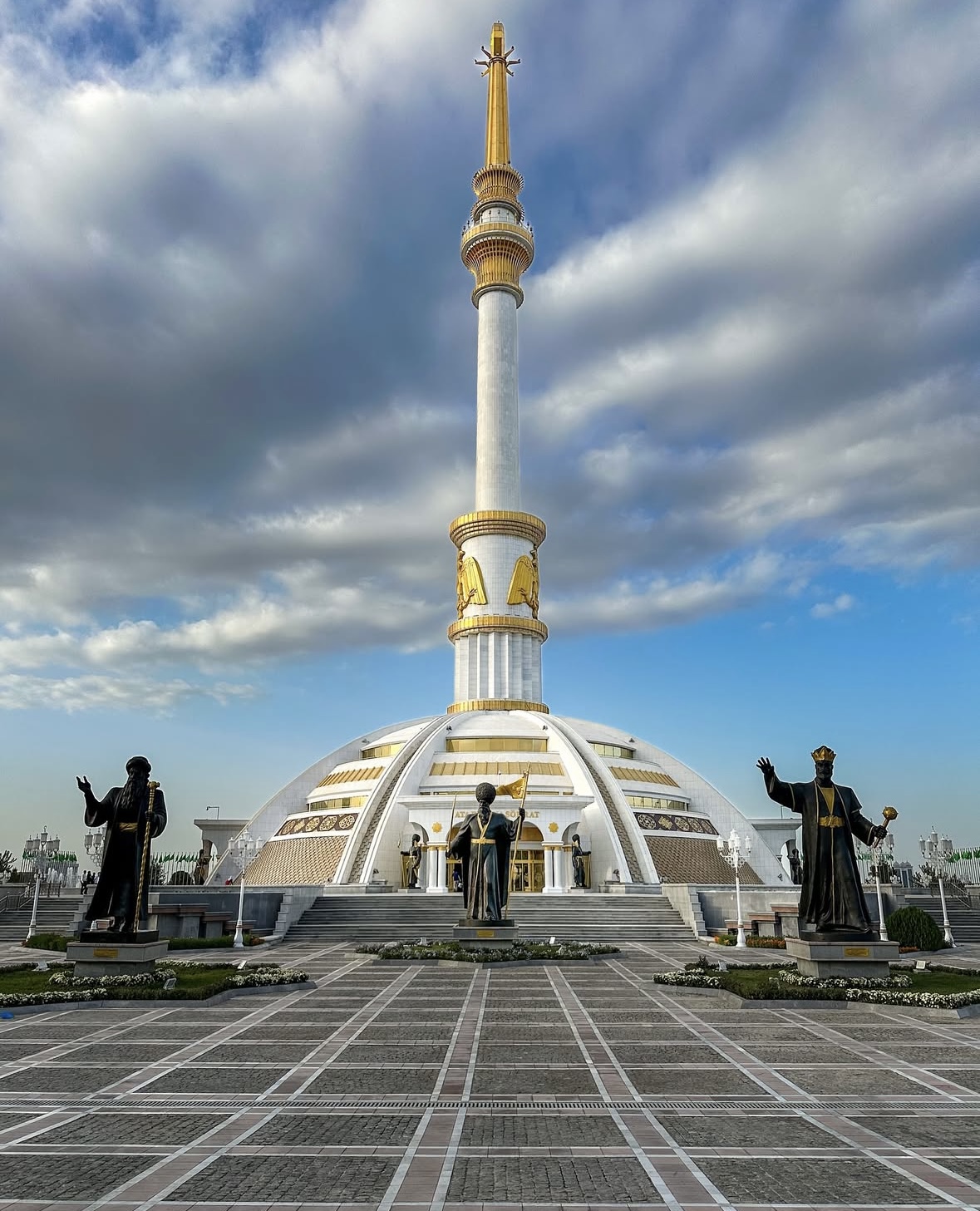 Monument of Independence in Ashgabat