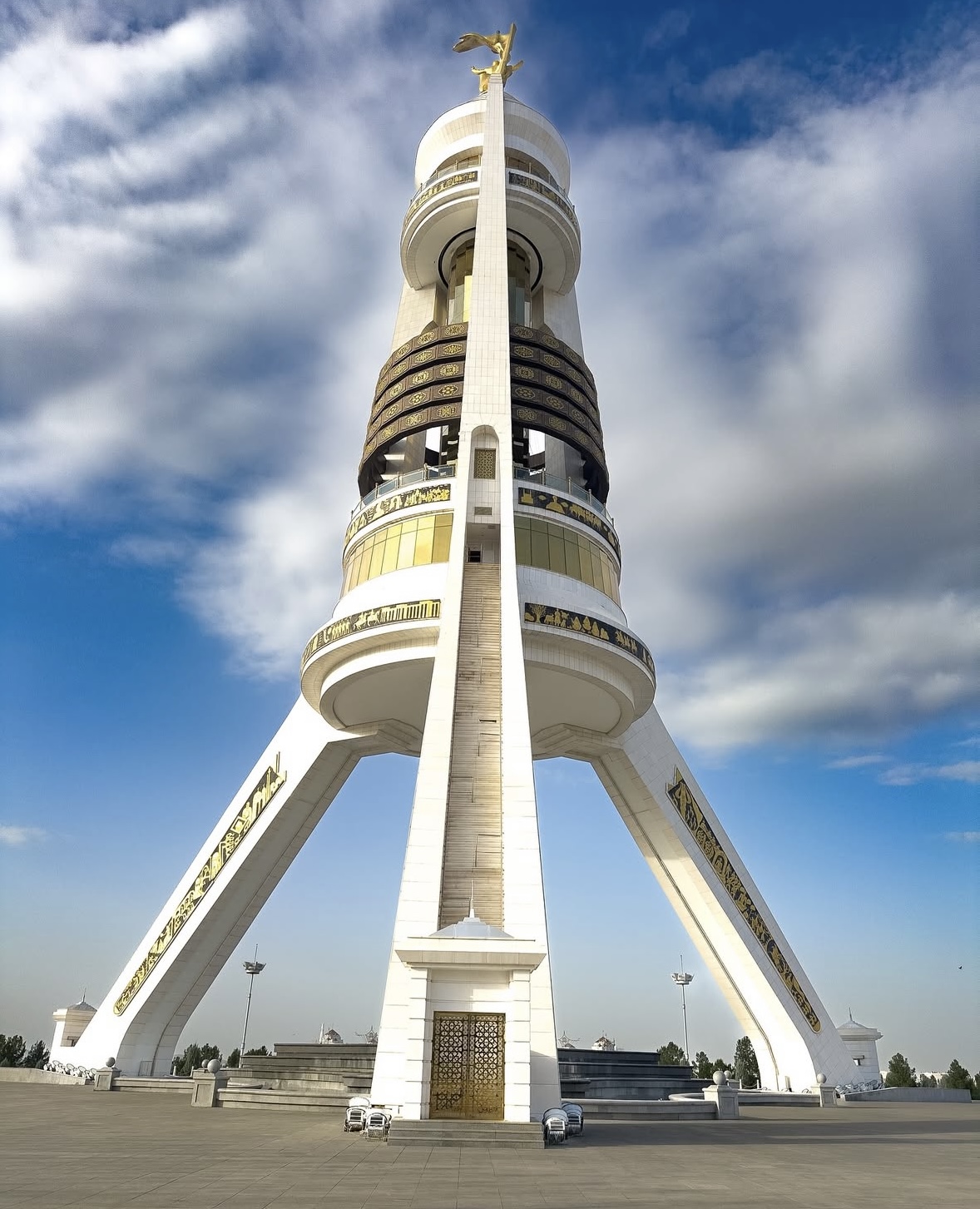 Neutrality Monument in Ashgabat